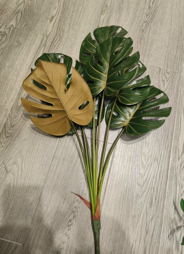 22"七头龟背叶把束秋色