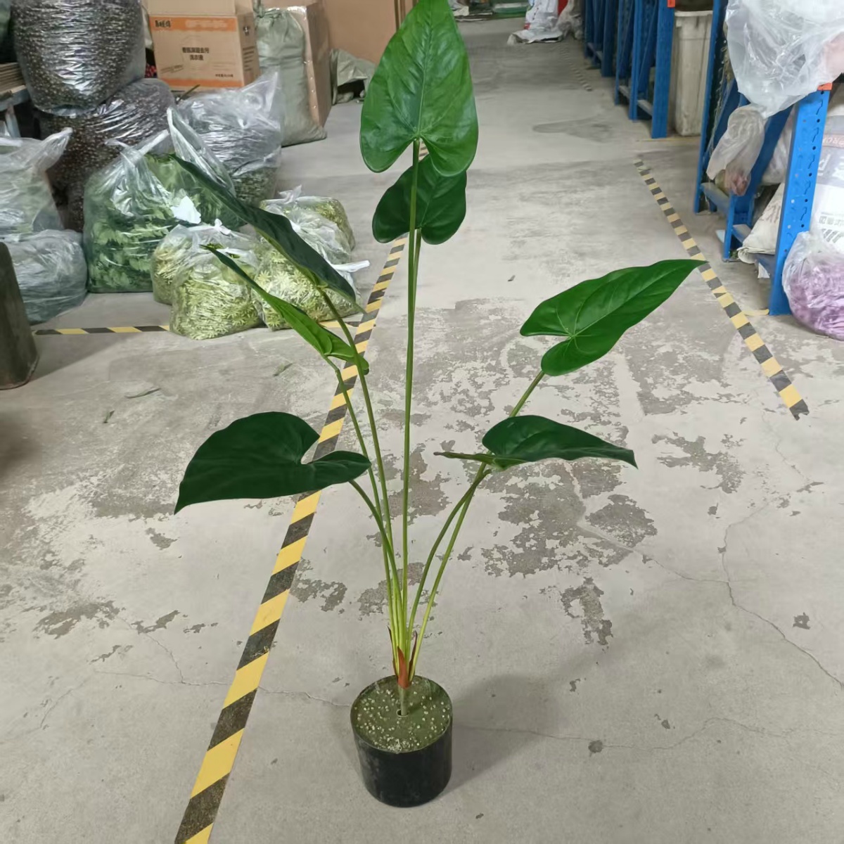 90cm 7-Head Fairy Palm Bundle Real-Touch