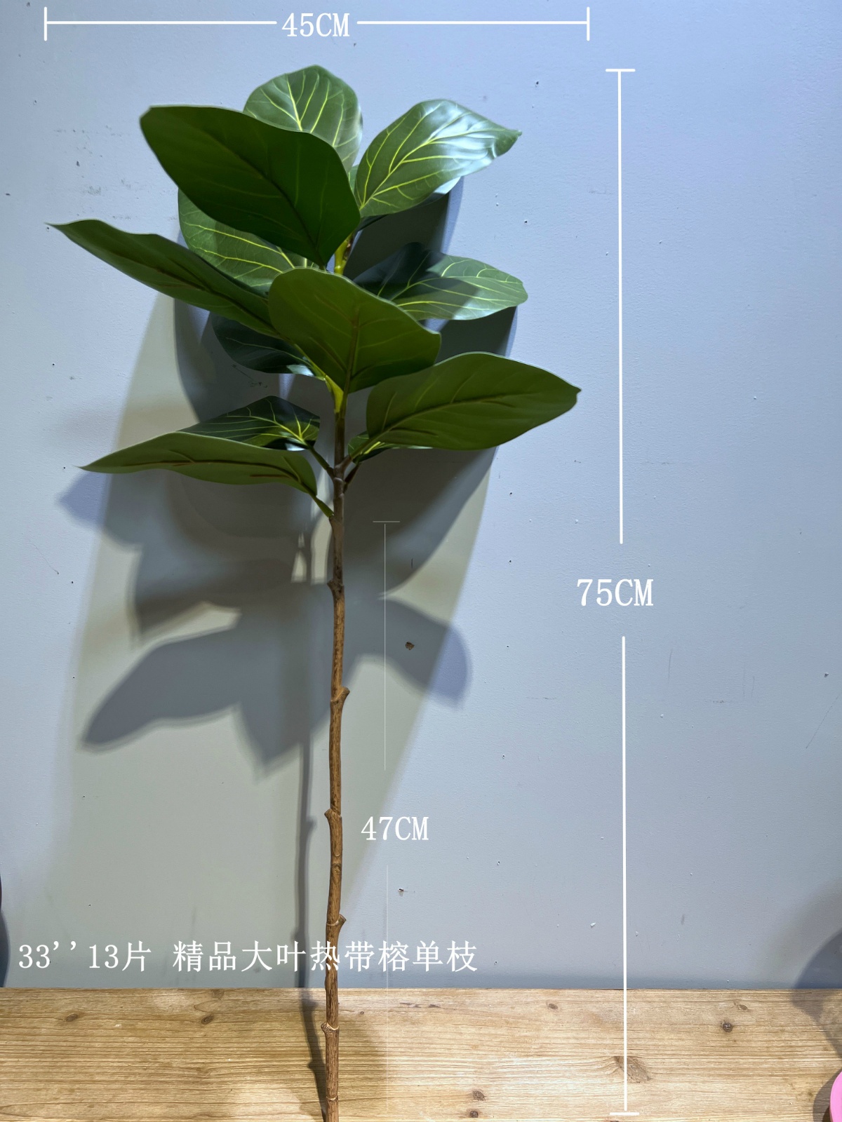 33'' 精品大叶热带榕单枝